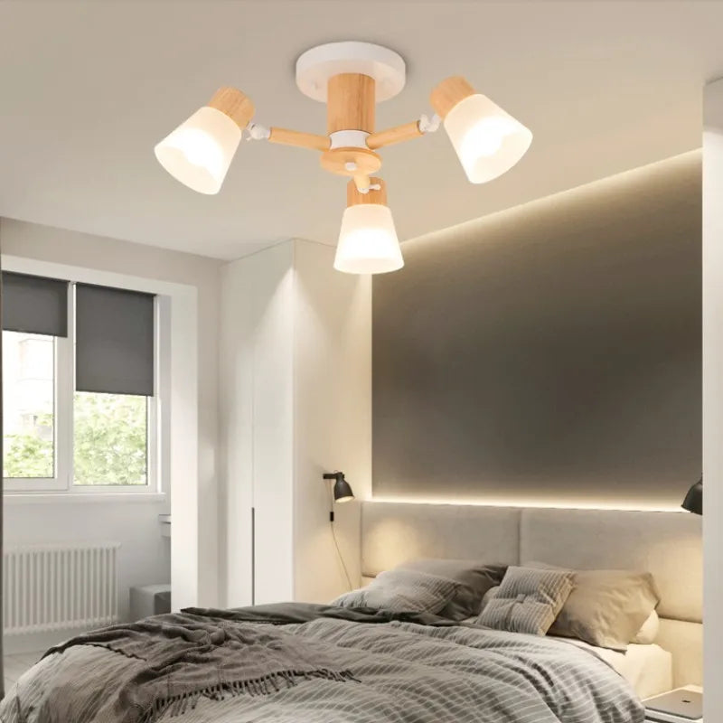 Wl Guay Nordic Wooden Chandelier