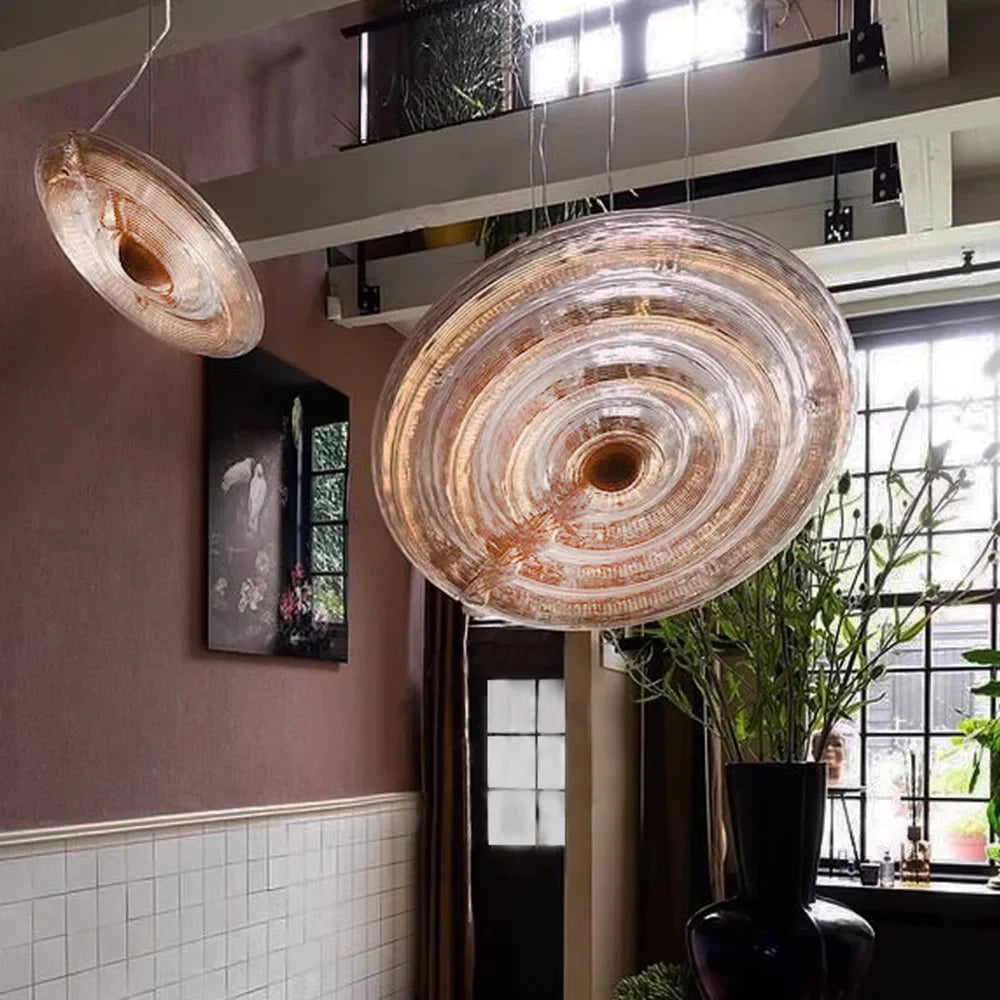 Olga Modern Pendant Lamps Glass