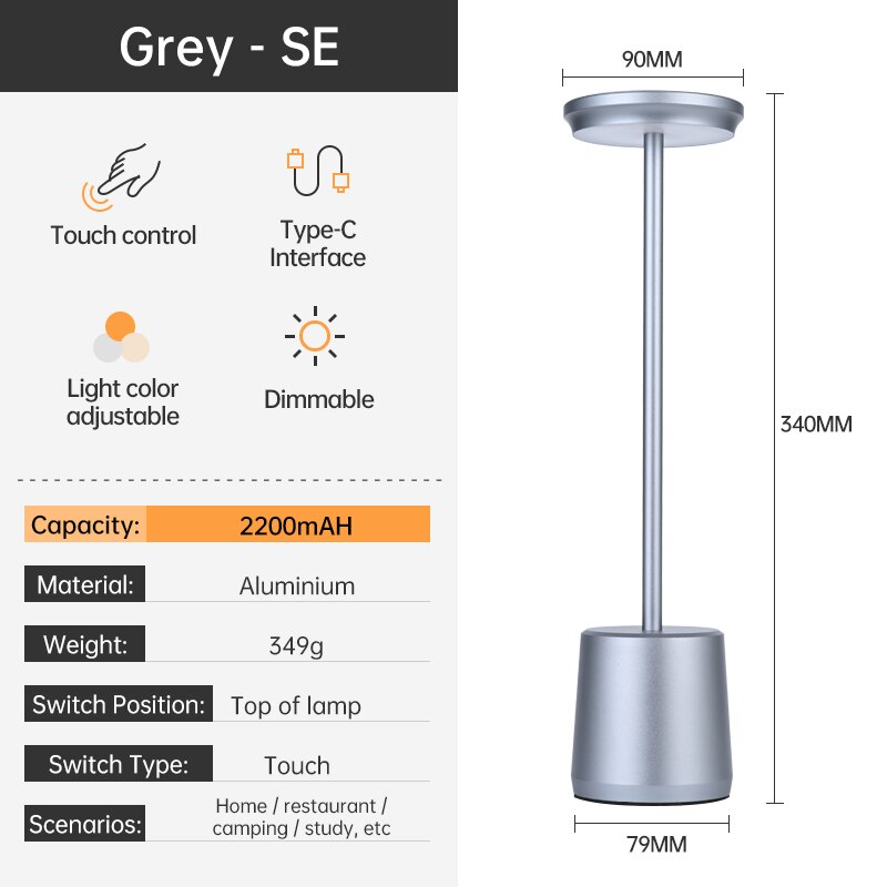 Pz Mush Stylish LED Table Lamp