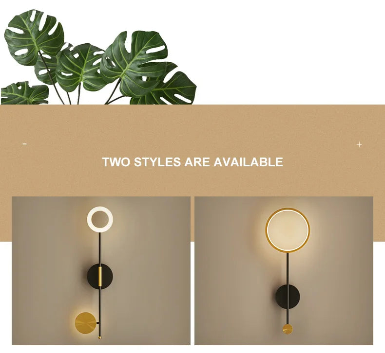 Modern Art Design Wall Lights