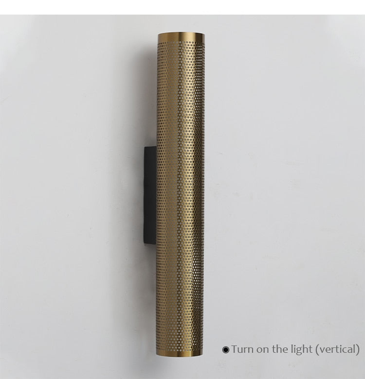 Zern Ouche Retro Brass Wall Light