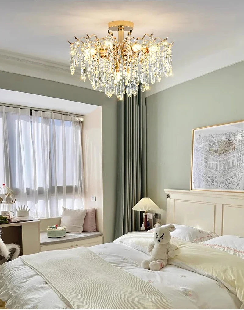 Ylk Jomnas Gold Ceiling Chandelier