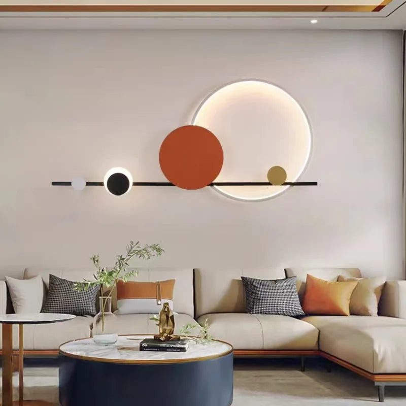 Cerative LED Wall Lights Hotel Lobby Living Room Bedroom Wall Lamps