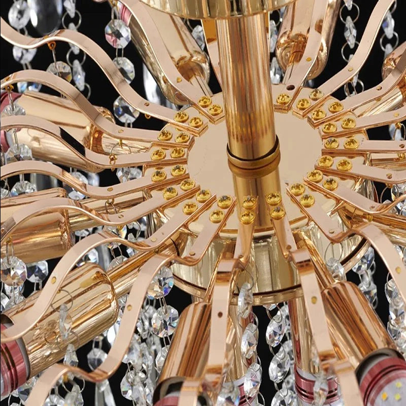 Ylk Jomnas Gold Ceiling Chandelier