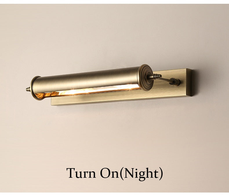 Wcus Vintage Bronze Bathroom Light