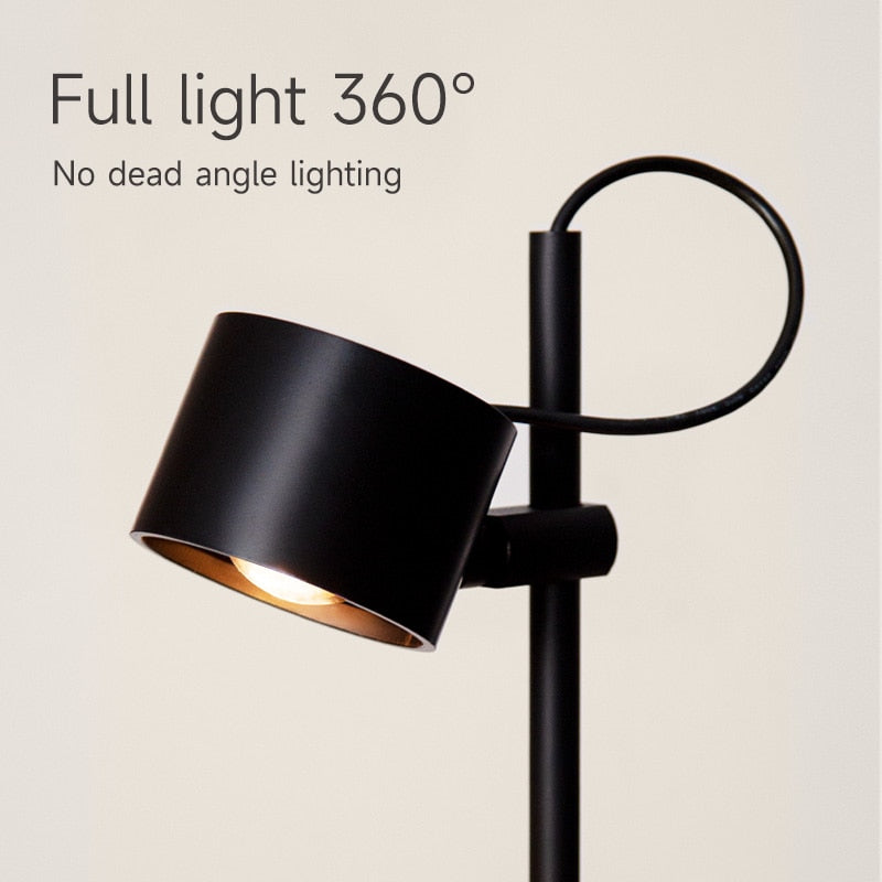 AiS Voorime - Floor Lamp Dimmable Remote Control Standing Light 360° Rotatable Ra97 Eye Protect