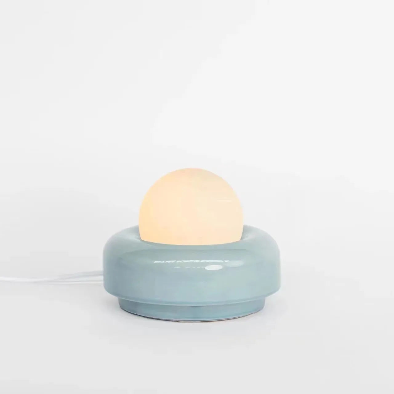 New Glass Ball Ceramic Table Lamp