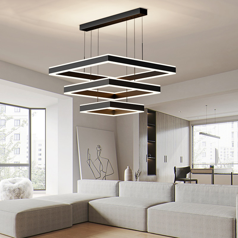 Ylk Kare Modern LED Chandelier