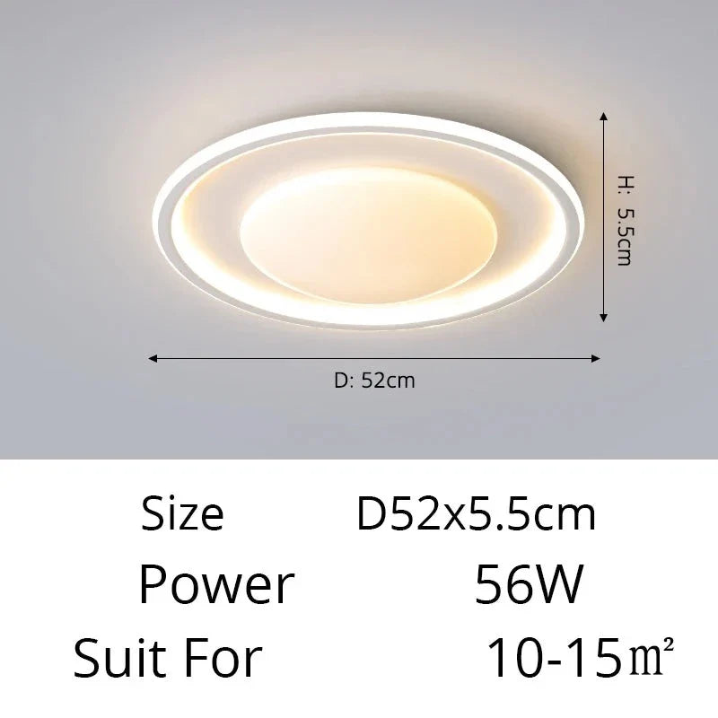 Qiyi Sunne LED Flush Mount Light