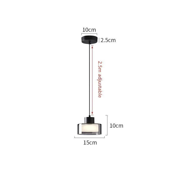 Modern Lustre Glass Pendant Lamps