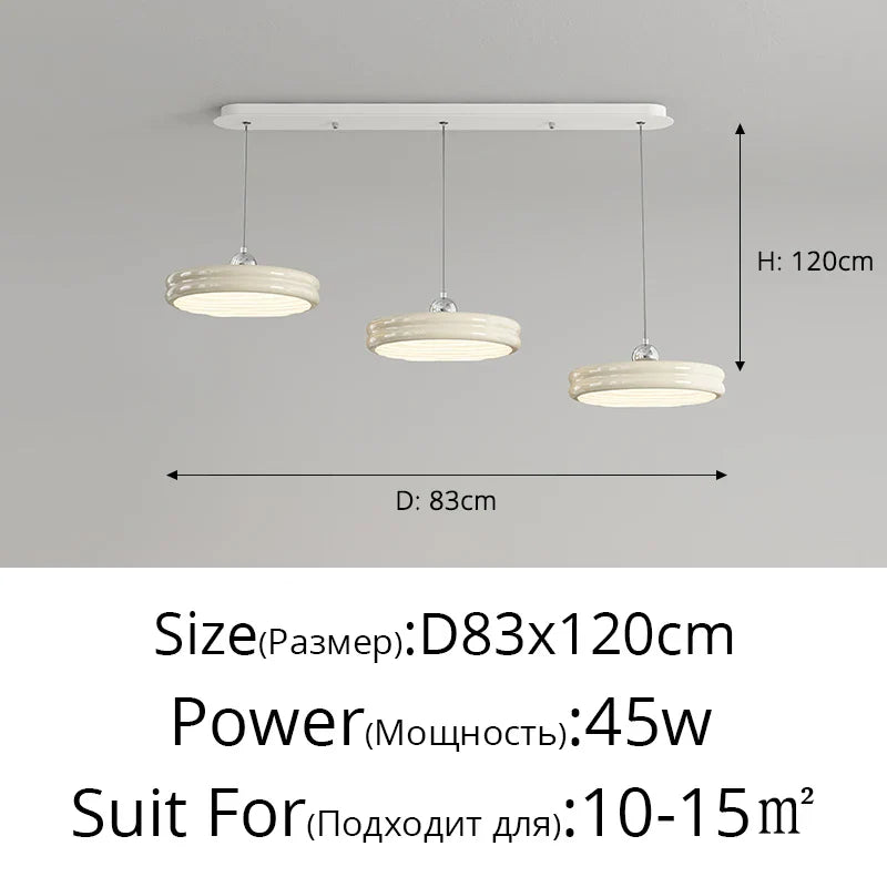 Qiyi Somdave Luxury Circular Pendant Light
