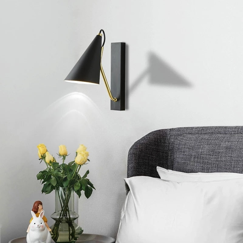 Nordic Minimalist Led Wall Lamp Modern Minimalist Bedroom