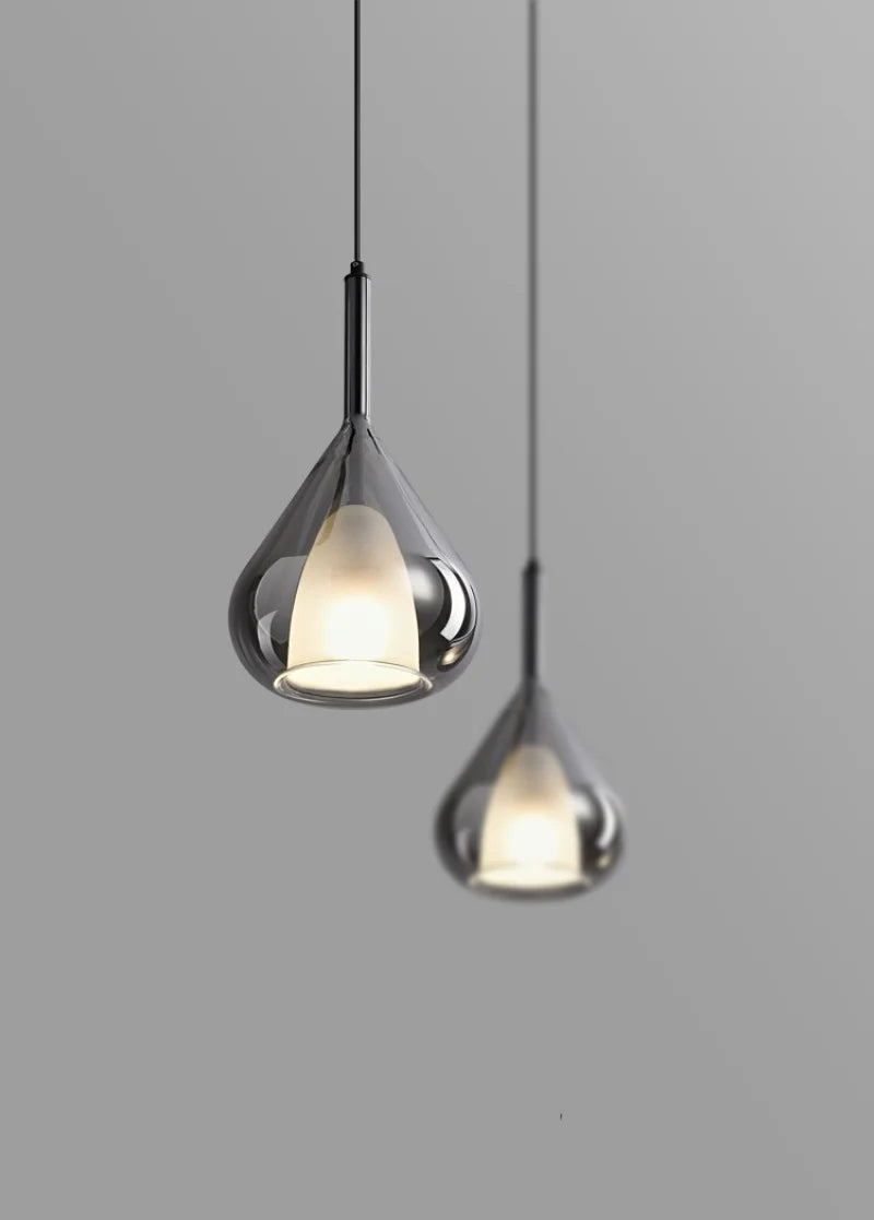 Modern Smoky Gray Pendant Lights