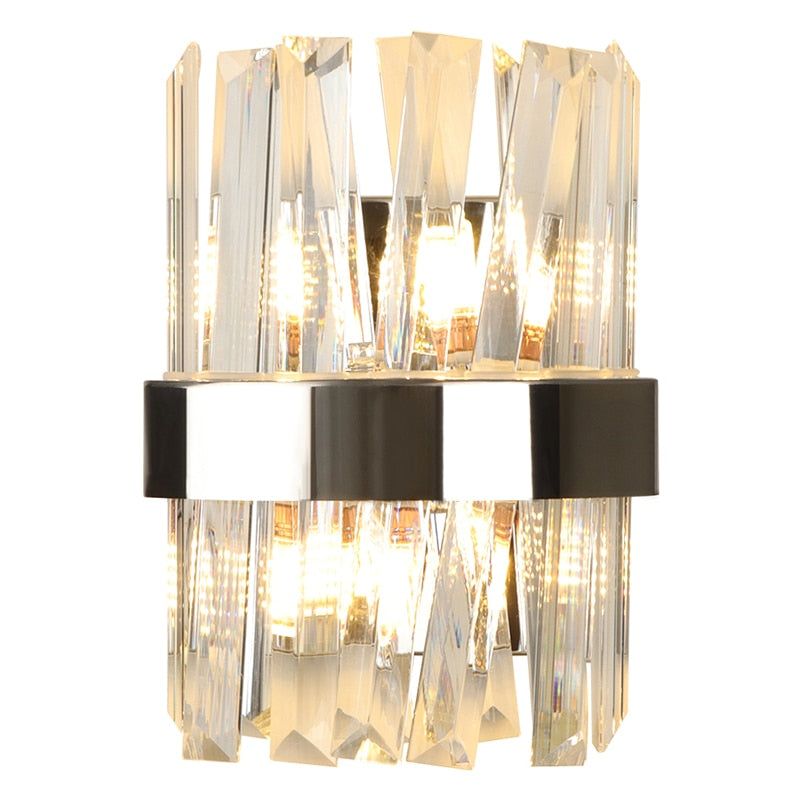 Ylk Valee - Contemporary Crystal Wall Sconce