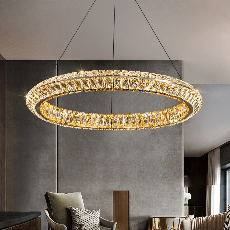 Ylk Gloome Modern Crystal Chandelier
