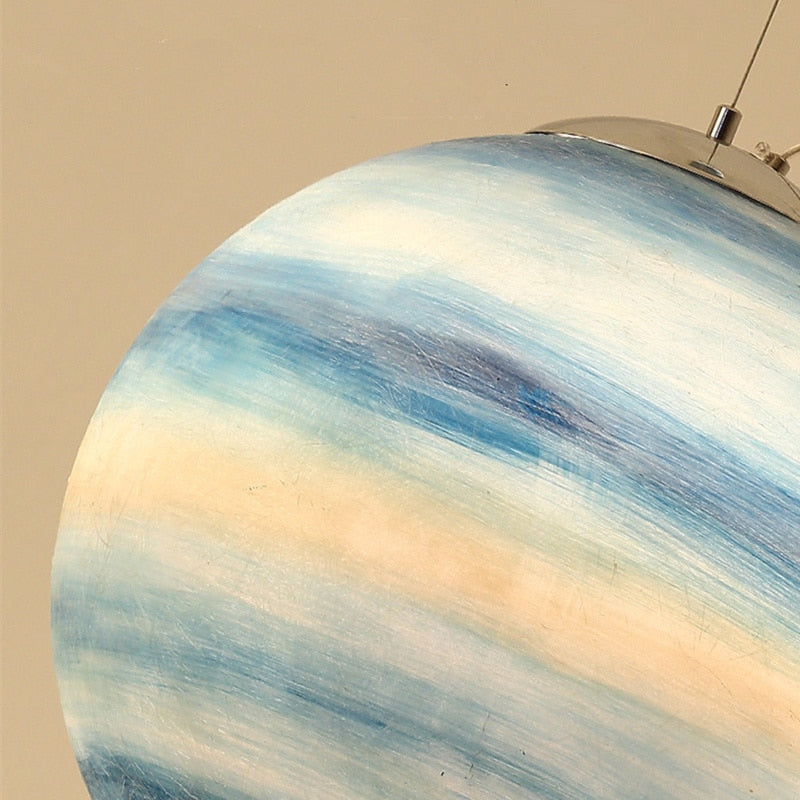 Galaxy Nordic Planet Acrylic Pendant Light