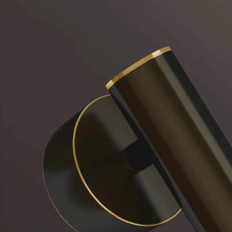 Postmodern Nordic Copper Bedside Sconce