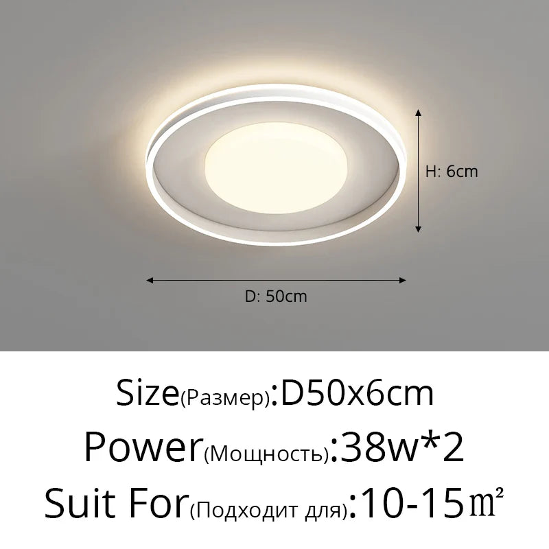 Qiyi Modern Up and Down Pendant Lights