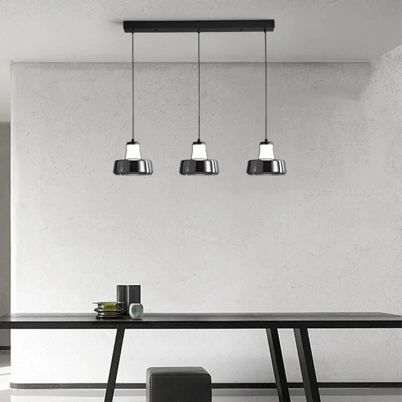 Modern Smoky Gray Pendant Lights