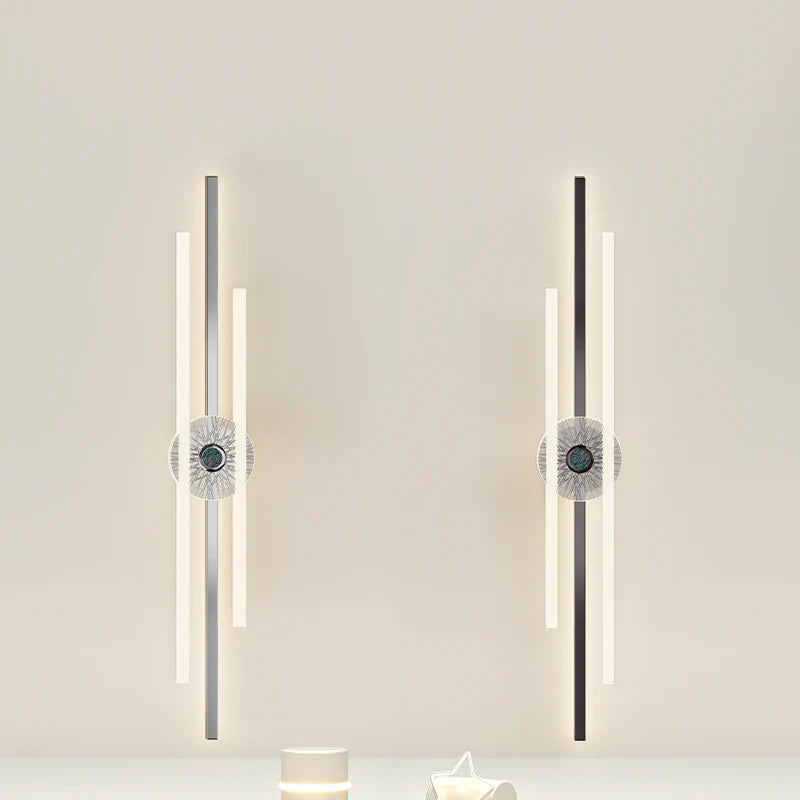 Qiyi Modern Chrome Wall Lamps