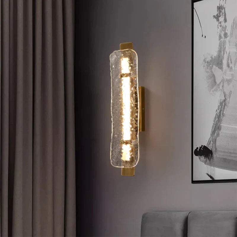 K9 Crystal Copper Wall Lamp Sink Mirror