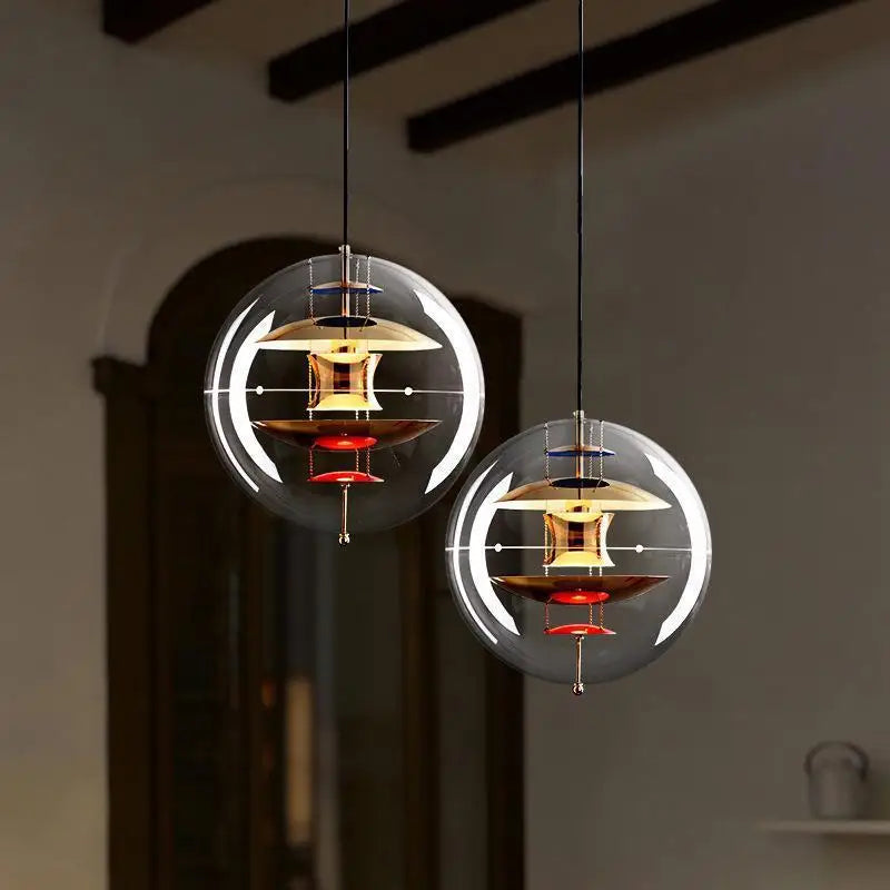 Denmark Nordic Designer Acrylic Planet Pendant Lights