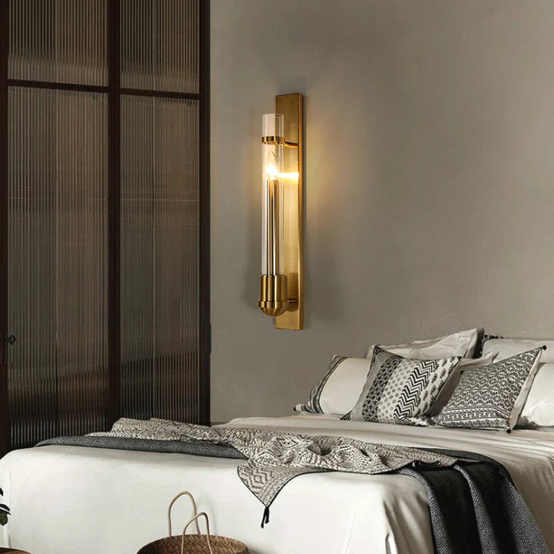 Modern American Style Golden Wall Lamp