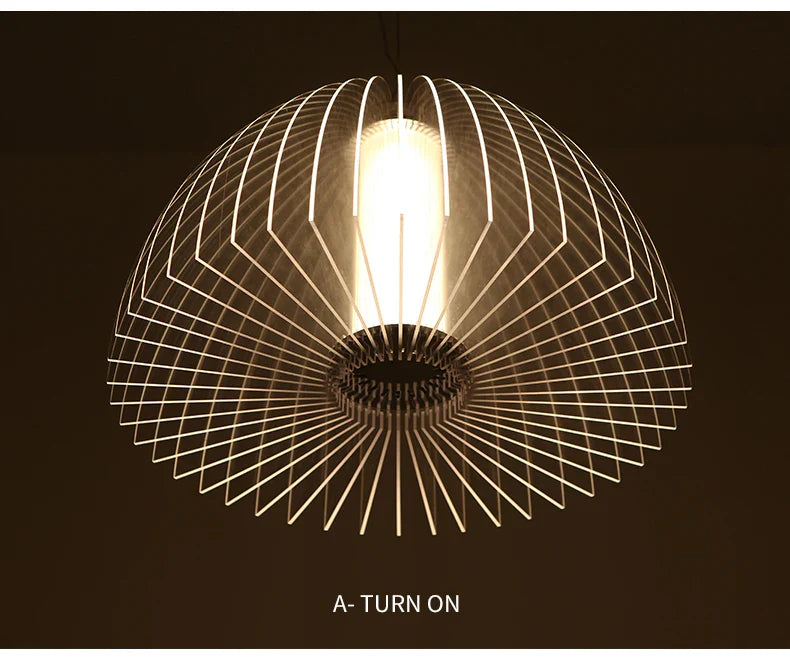 Modern Acrylic Pendant Lamp LED Simple Dandelion Hanging Light