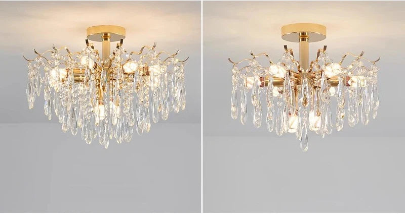 Ylk Jomnas Gold Ceiling Chandelier