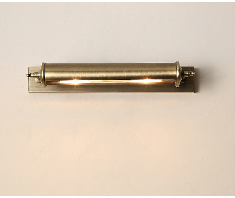 Wcus Vintage Bronze Bathroom Light