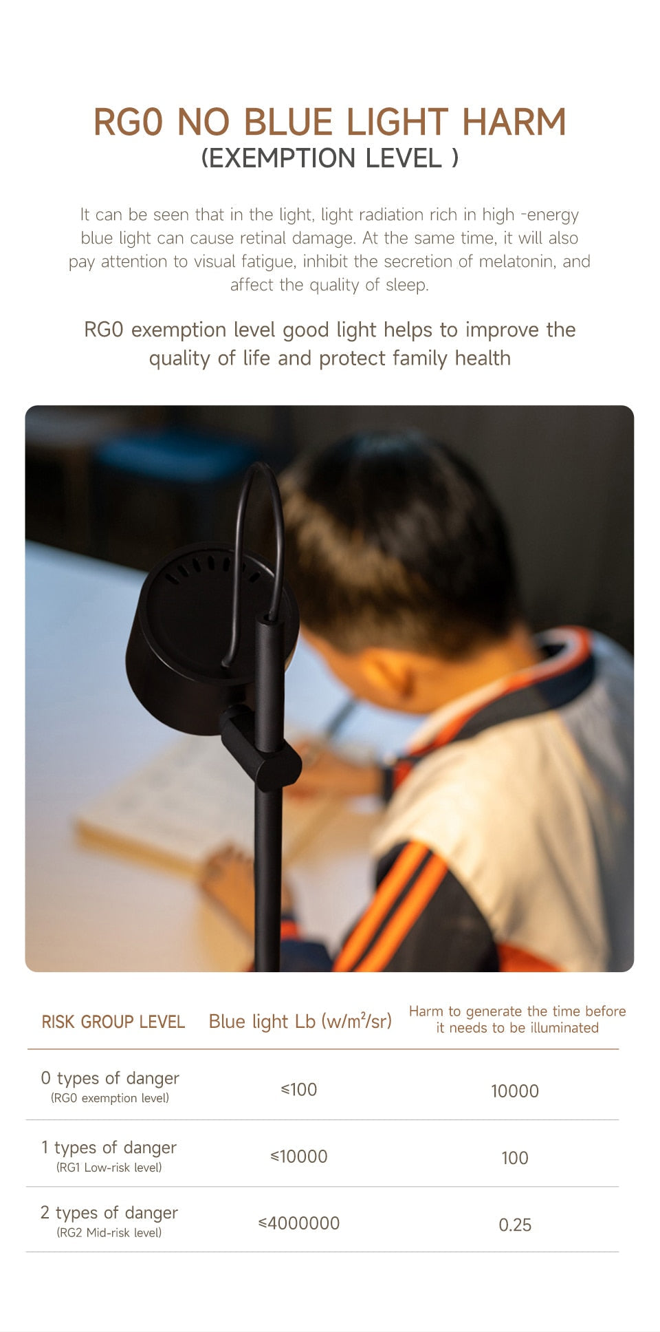 AiS Voorime - Floor Lamp Dimmable Remote Control Standing Light 360° Rotatable Ra97 Eye Protect