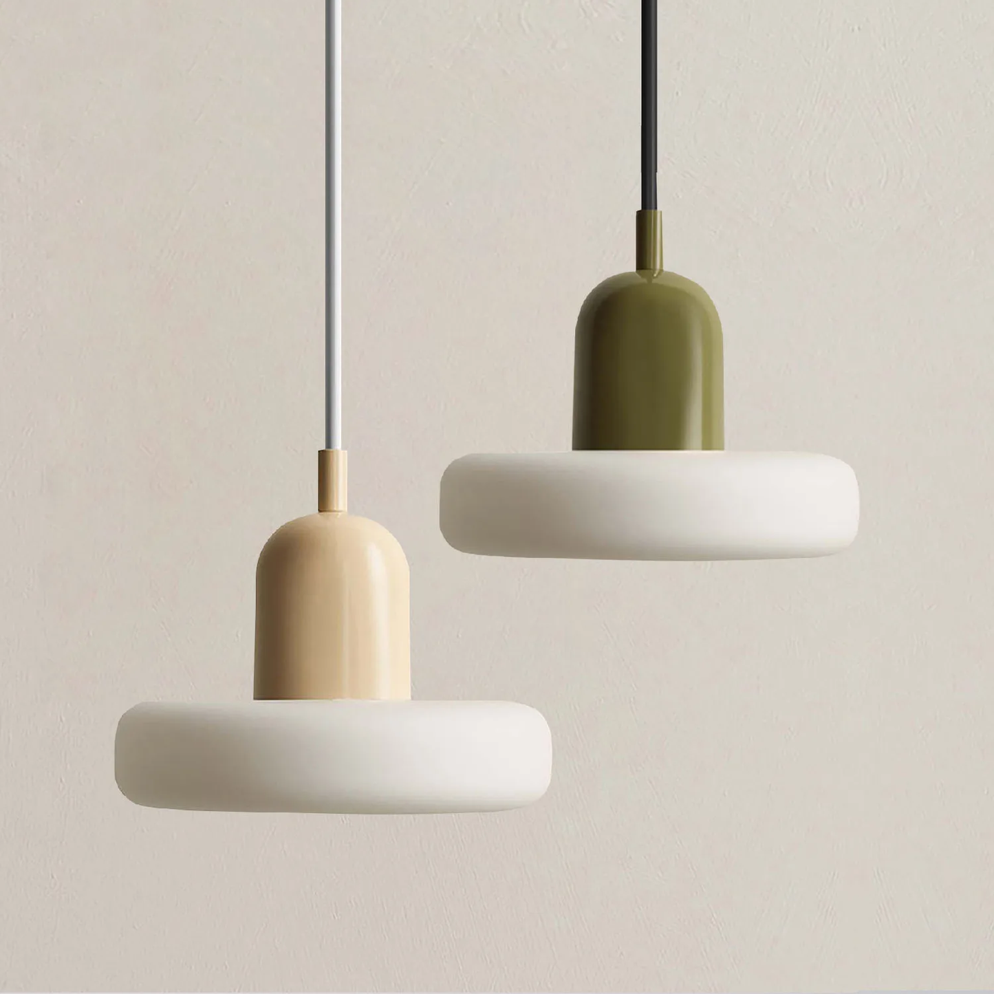 DIA Danish New Design Glass Pendant Light Candy Color Lamp