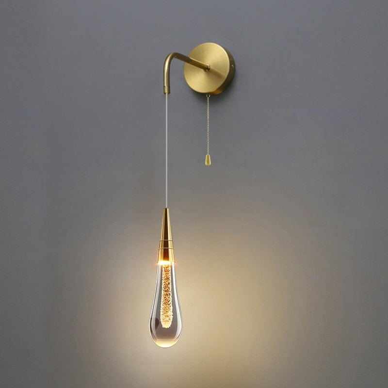 Blonche Post-Modern Crystal Wall Lights