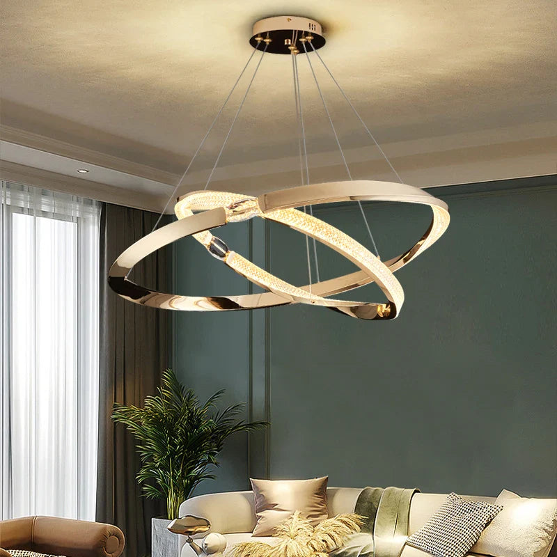 Ylk Bend Style Modern Chandelier