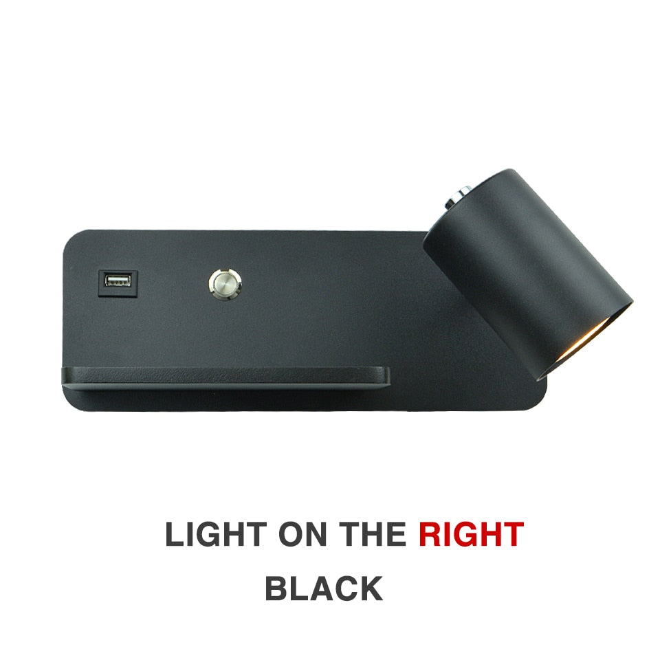 Yoe Modern USB Wireless Wall Light