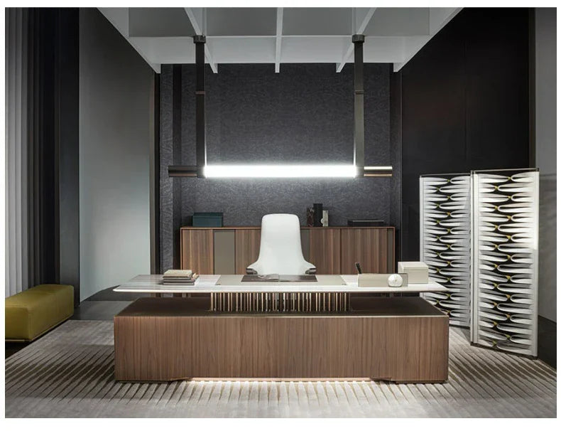 Nordic Leather LED Pendant Light