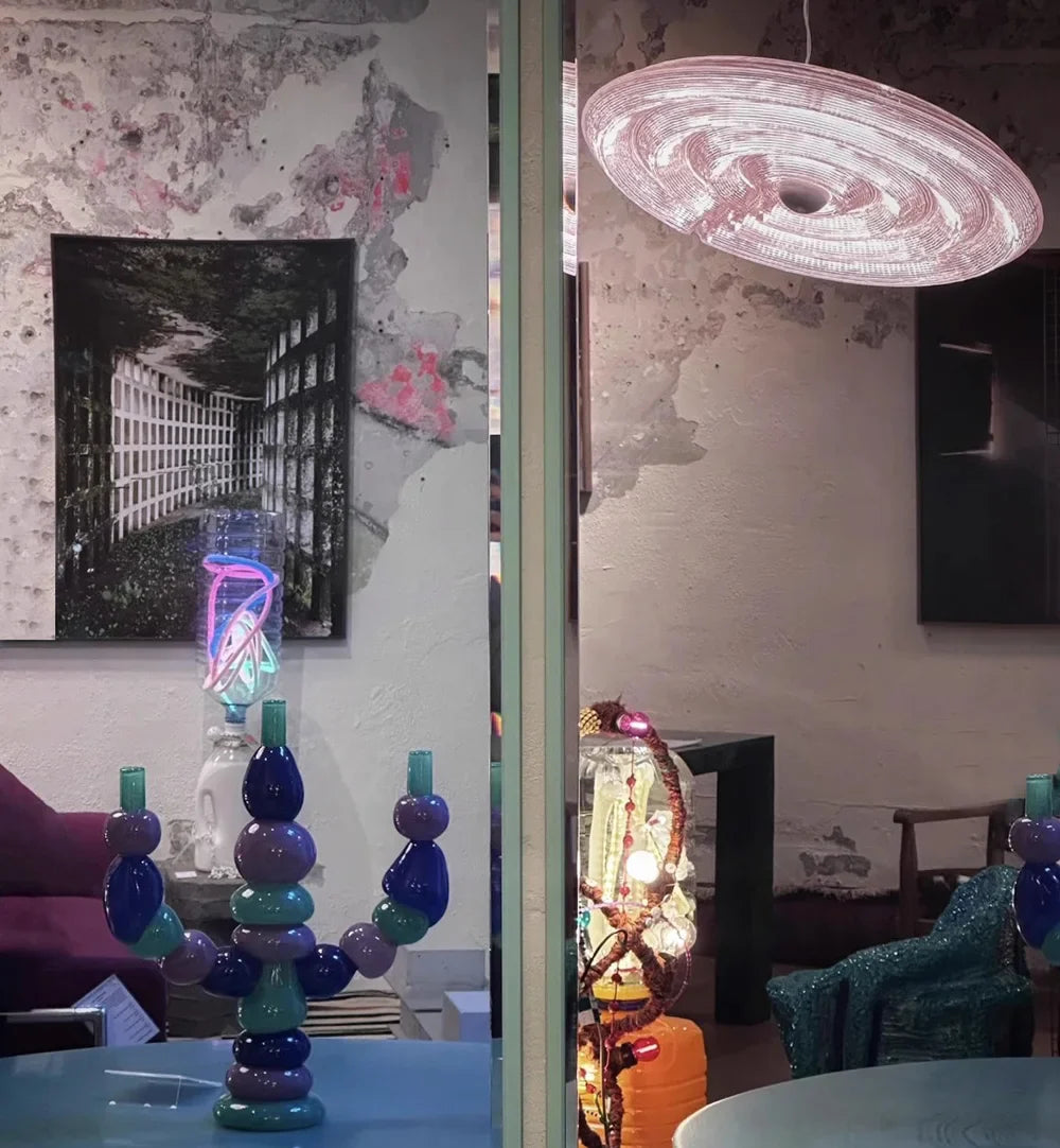 Olga Modern Pendant Lamps Glass