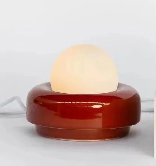 New Glass Ball Ceramic Table Lamp