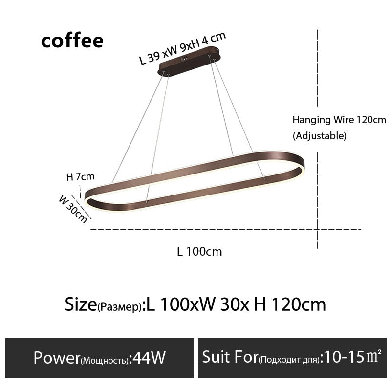 Voong Modern Ring Pendant Lamp