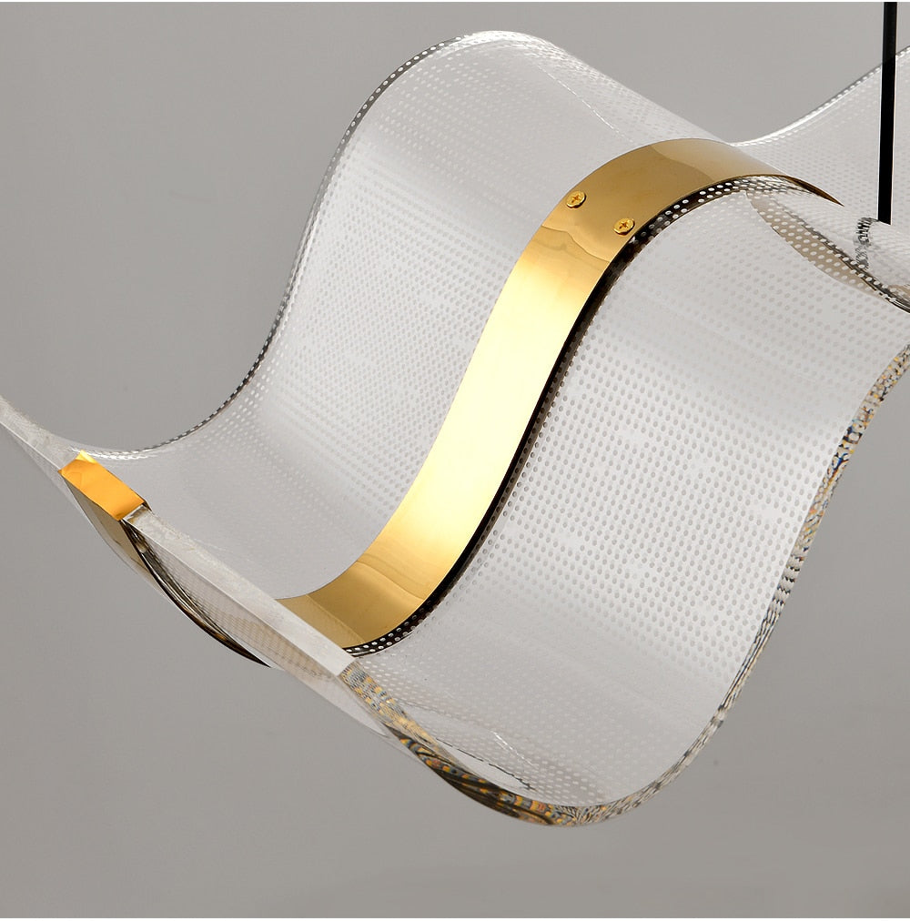 Ylk Linvee Modern Wave Pendant Light
