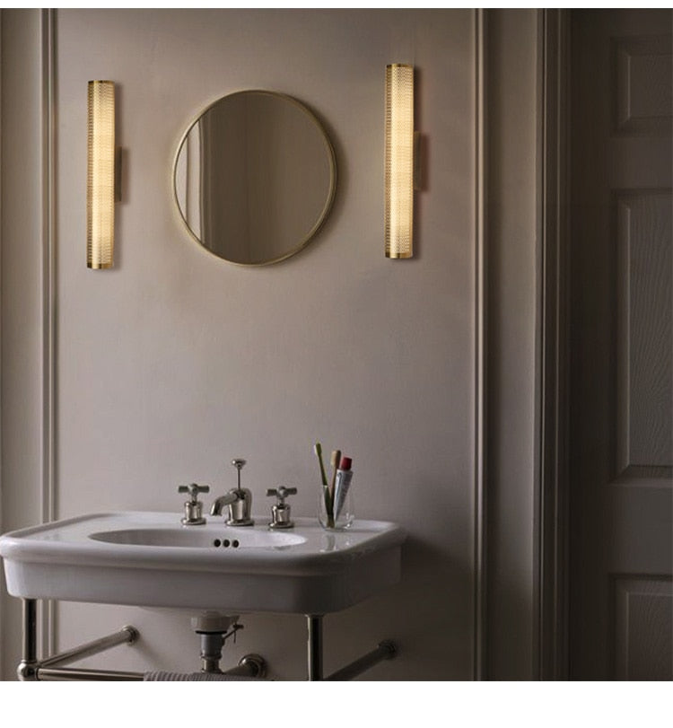 Zern Ouche Retro Brass Wall Light