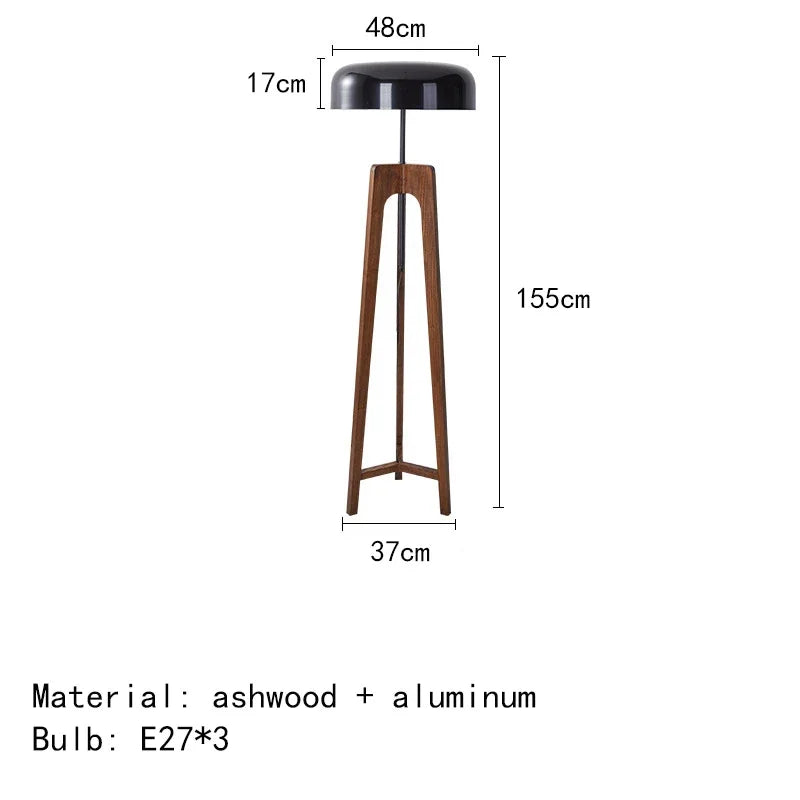 Vonee Classic Solid Wood Lamp