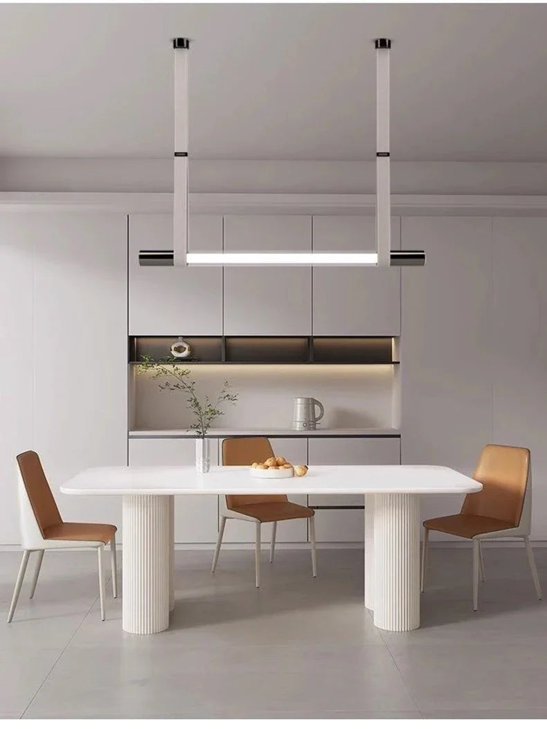 Nordic Leather LED Pendant Light