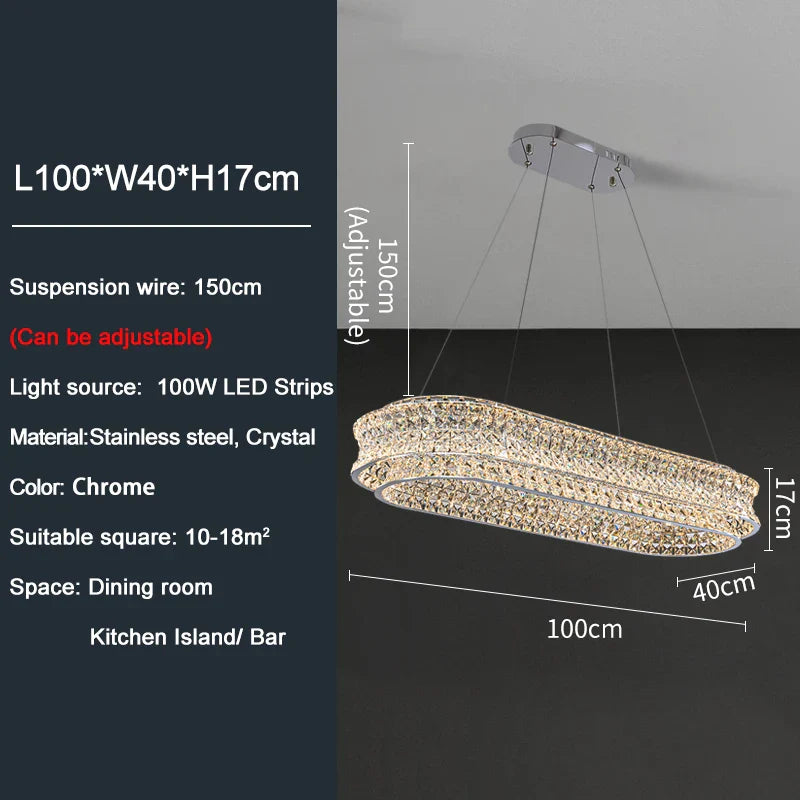 Ylk Knani Luxury Crystal Chandelier