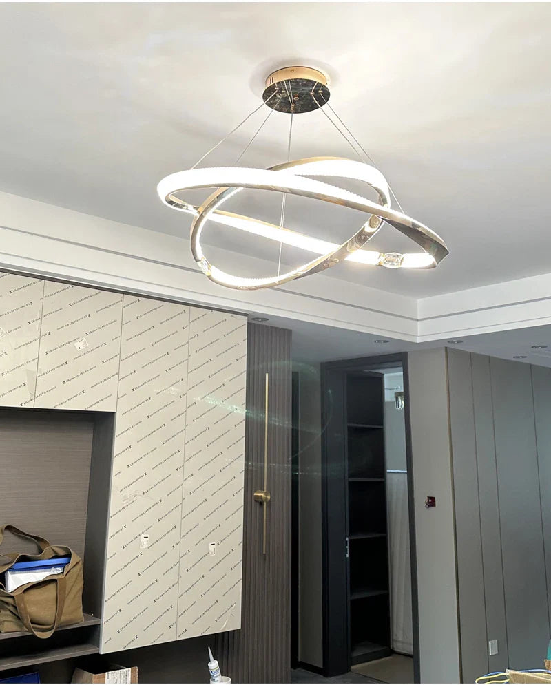 Ylk Bend Style Modern Chandelier