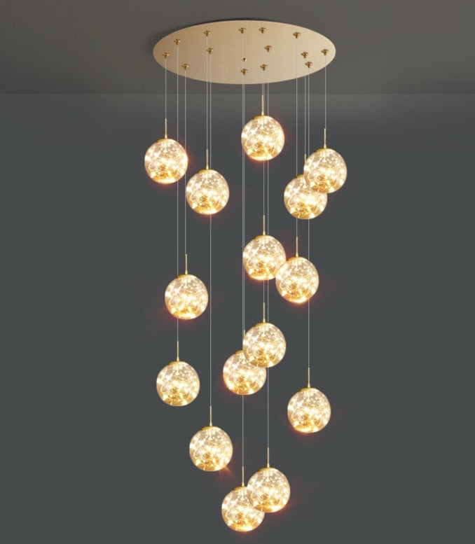 Yotal Modern Glass Ball Chandelier