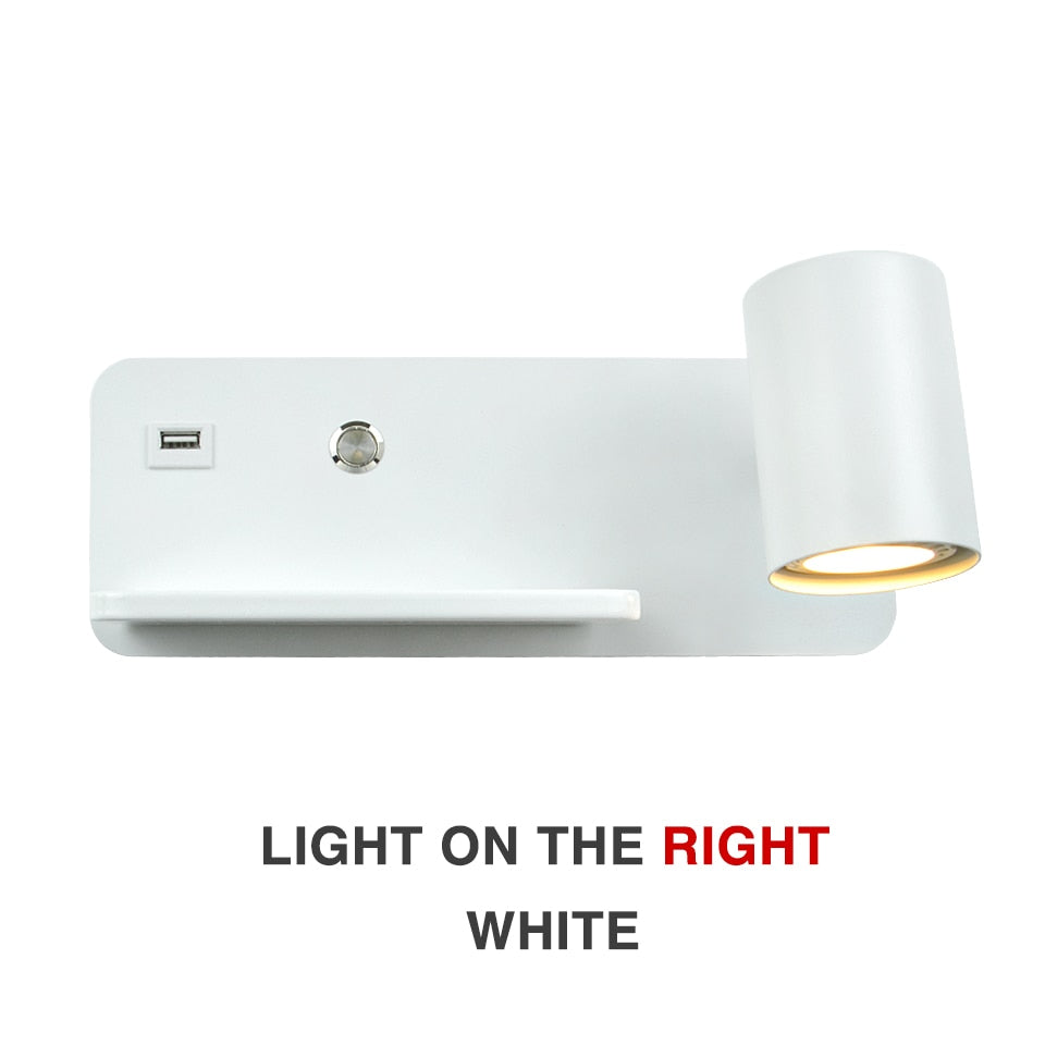 Yoe Modern USB Wireless Wall Light