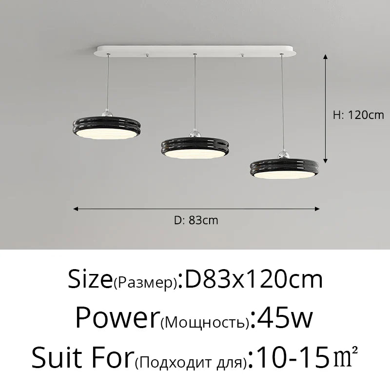Qiyi Somdave Luxury Circular Pendant Light