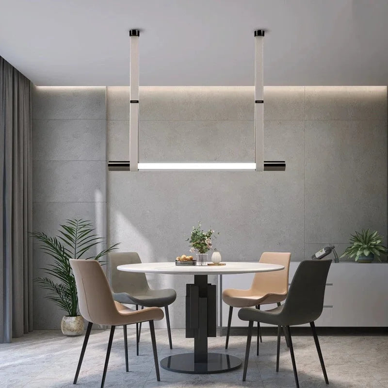 Nordic Leather LED Pendant Light