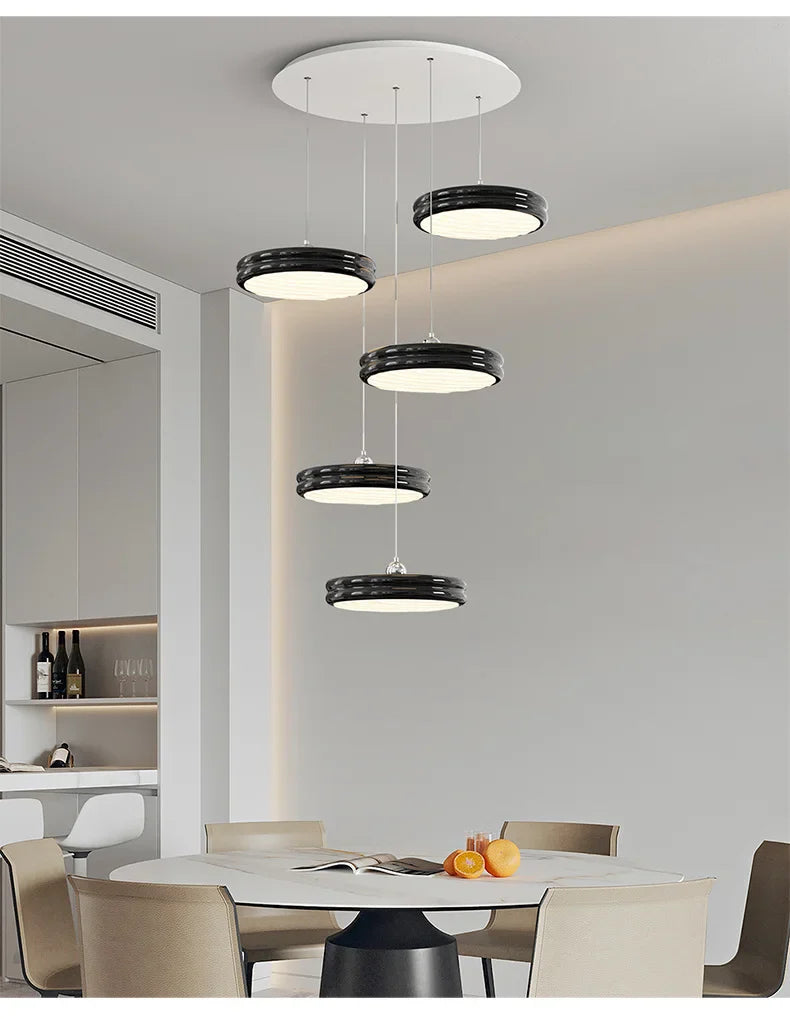 Qiyi Somdave Luxury Circular Pendant Light